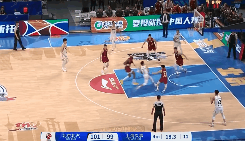 🏀CBA战报：杰曼19+10&三分准绝杀 王哲林空砍19+8 残阵北京加时逆转上海